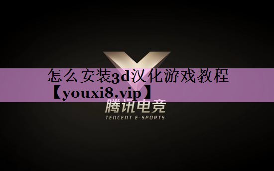 怎么安装3d汉化游戏教程